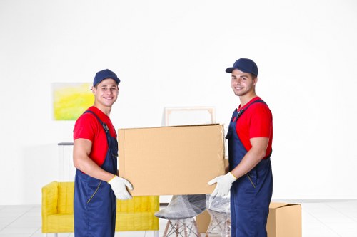 Removal team at West Kensington with ethical business commitment