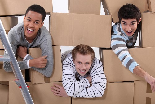 Local man with van service helping with a move in West Kensington