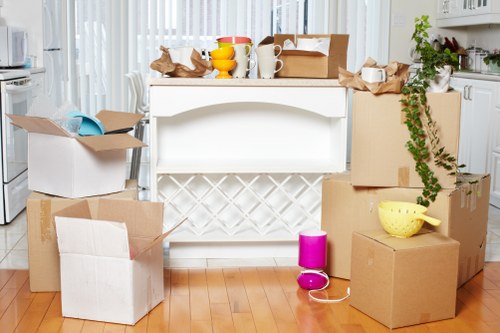 Packing and loading support for West Kensington house and office moves