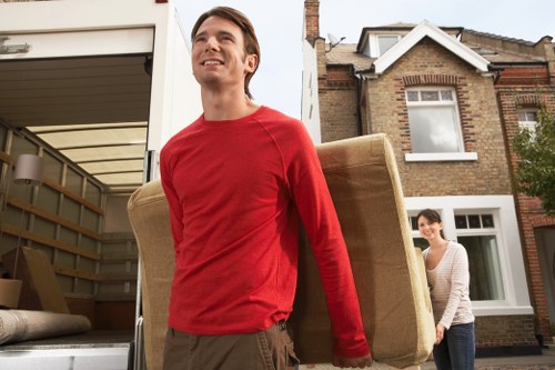 Van transport for flat and office items around West Kensington