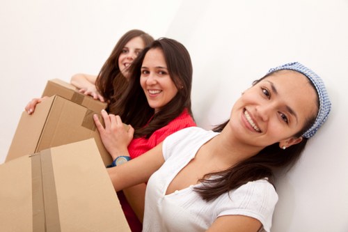 Local moving service handling furniture near West Kensington flats