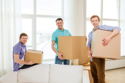 Waste disposal and clearance items sorted for lawful removal