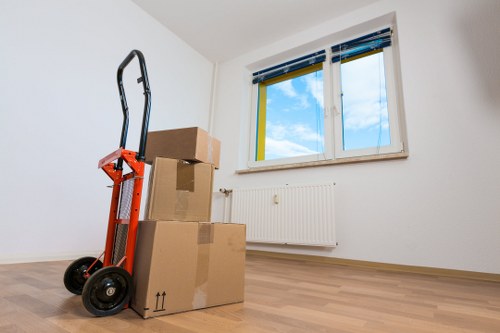 Professional removal team handling relocation in West Kensington